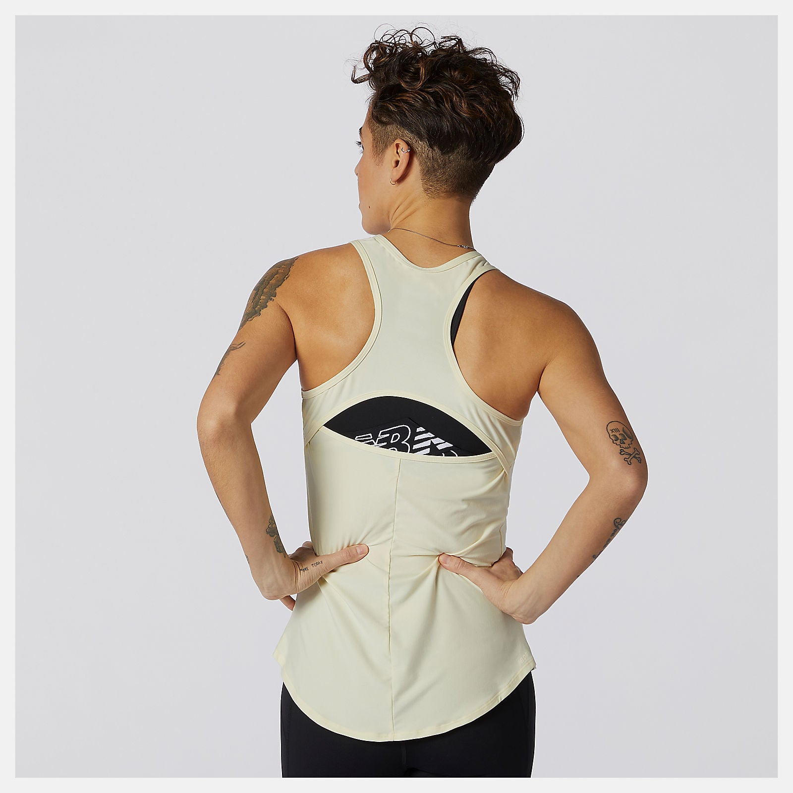 Clear Yellow Transform Perfect Tank | New Balance Clothing