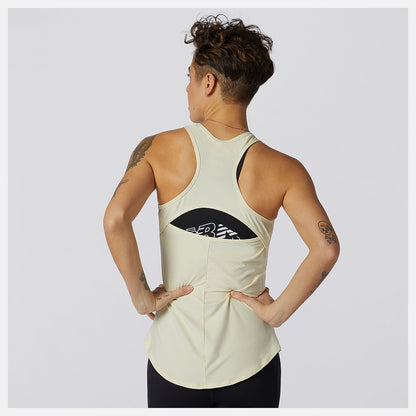 Clear Yellow Transform Perfect Tank | New Balance Clothing