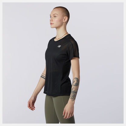 Black Impact Run Short Sleeve | New Balance Clothing