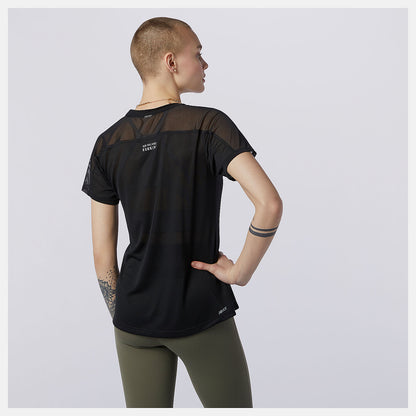 Black Impact Run Short Sleeve | New Balance Clothing