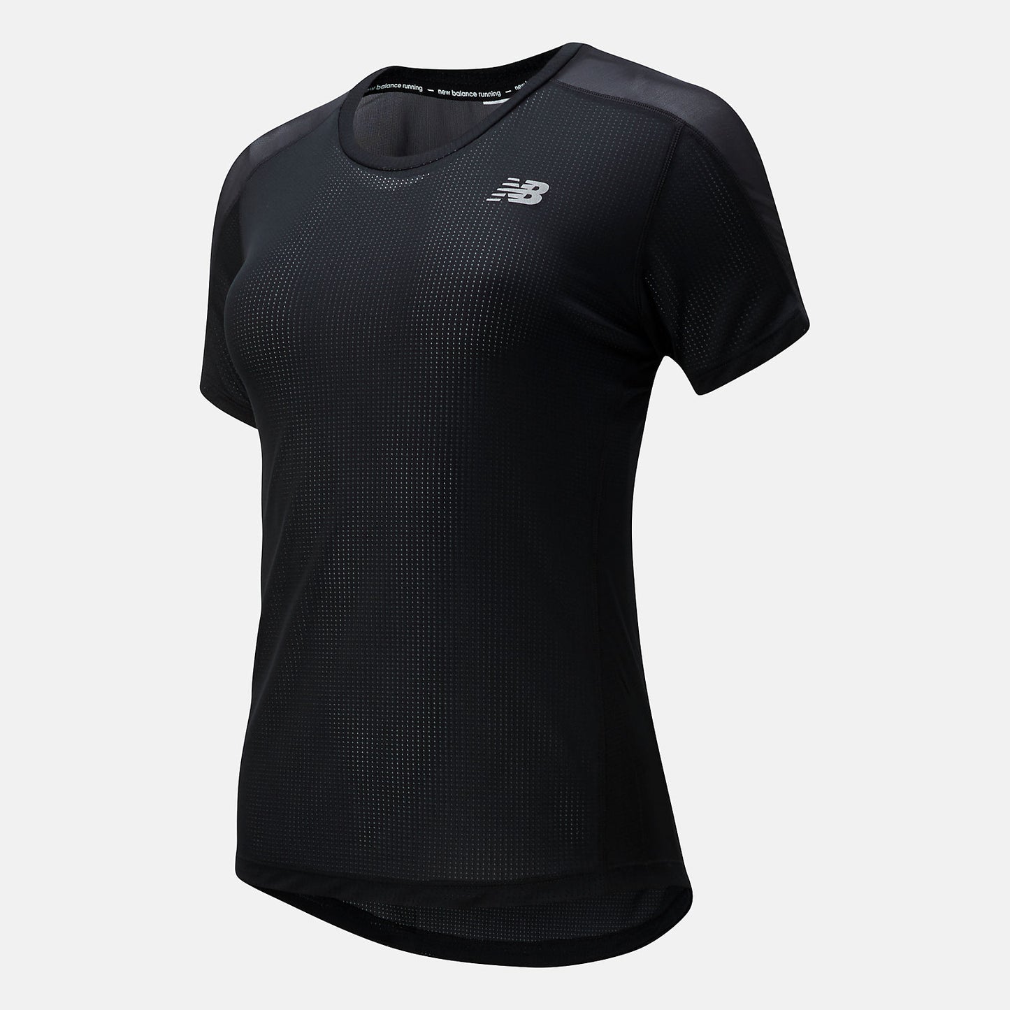 Black Impact Run Short Sleeve | New Balance Clothing