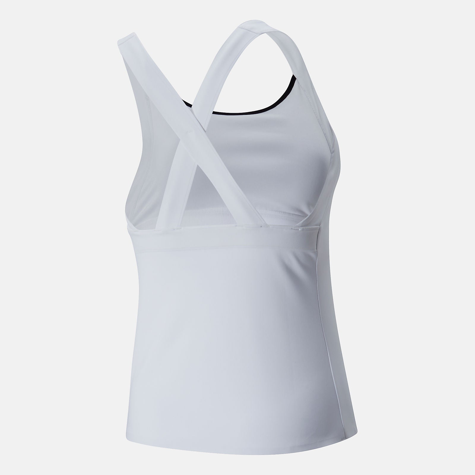 White Tournament Tank | New Balance Clothing
