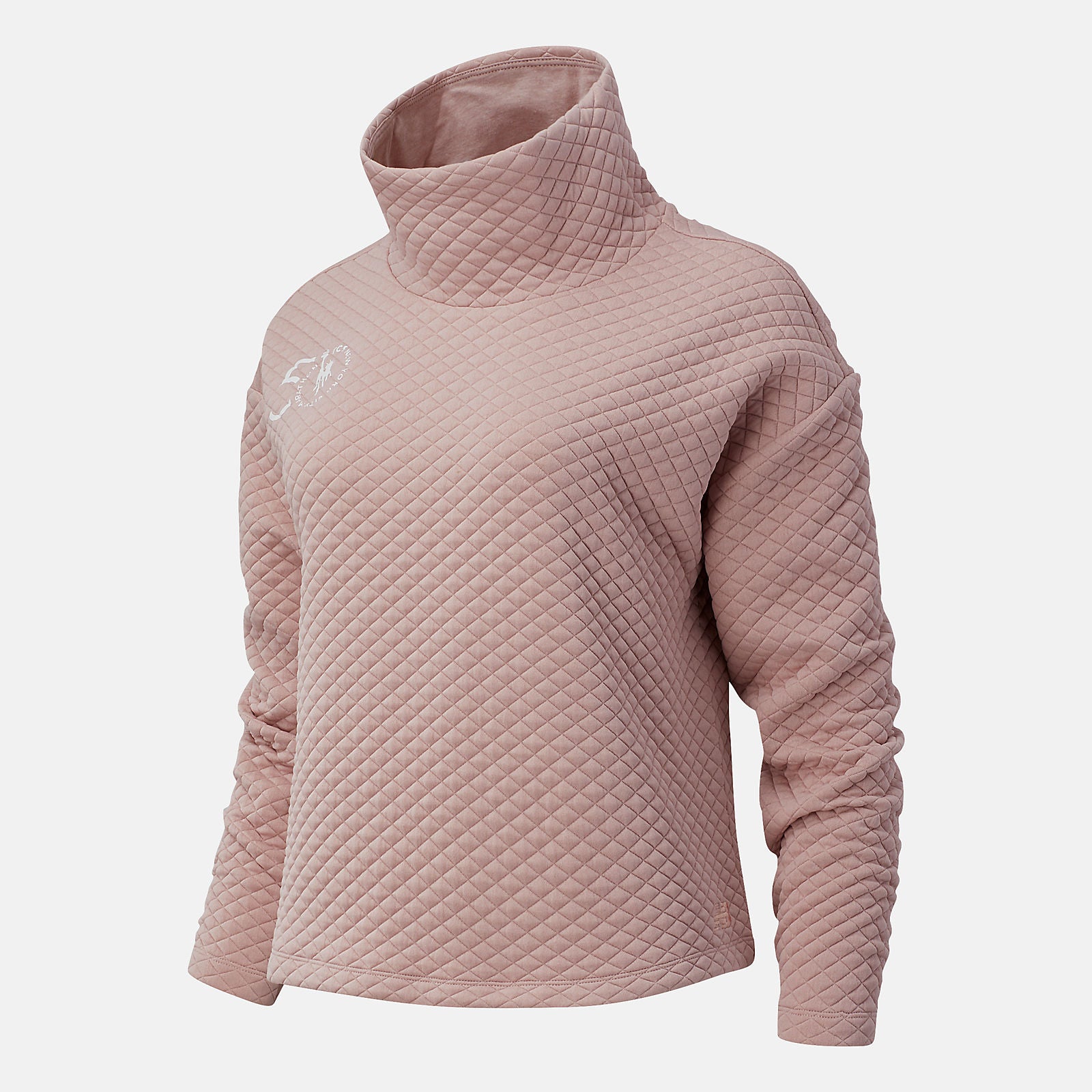 Saturn Pink NYC Marathon NB Heat Loft Funnel | New Balance Clothing