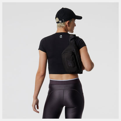 Black Syd Crop Tee | New Balance Clothing