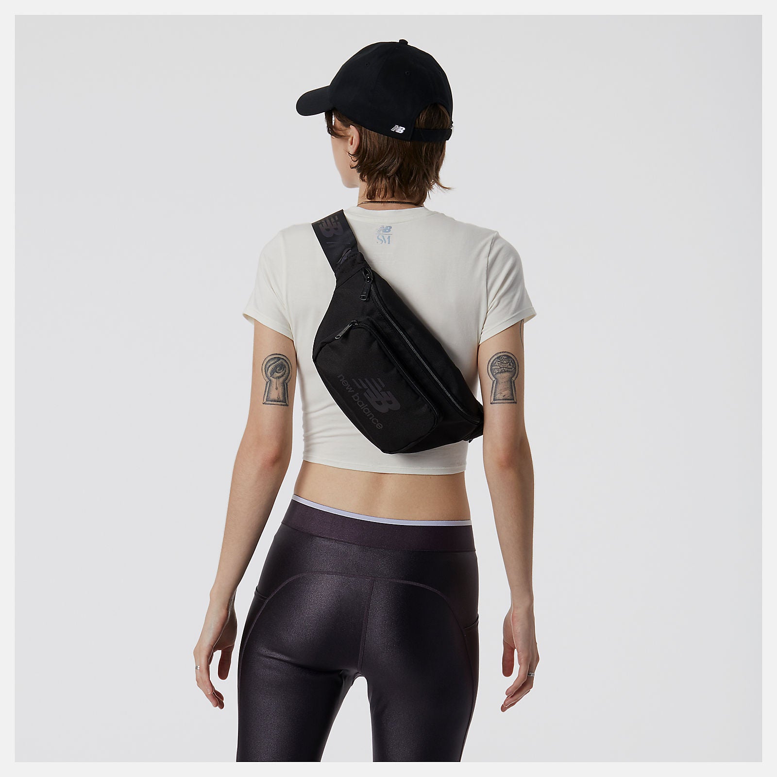 Sea Salt Syd Crop Tee | New Balance Clothing