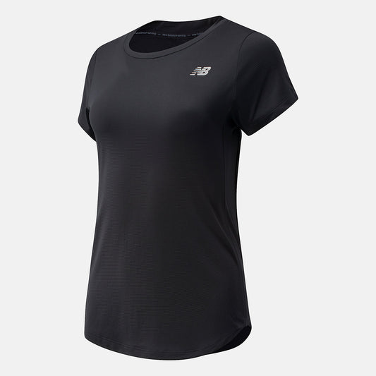 Black Accelerate Short Sleeve | New Balance Clothing