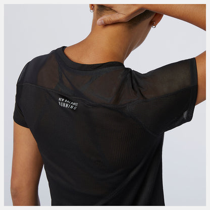 Black NYC Marathon Impact Run Short Sleeve | New Balance Clothing