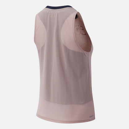 Saturn Pink NYC Marathon Impact Run Fashion Tank | New Balance Clothing