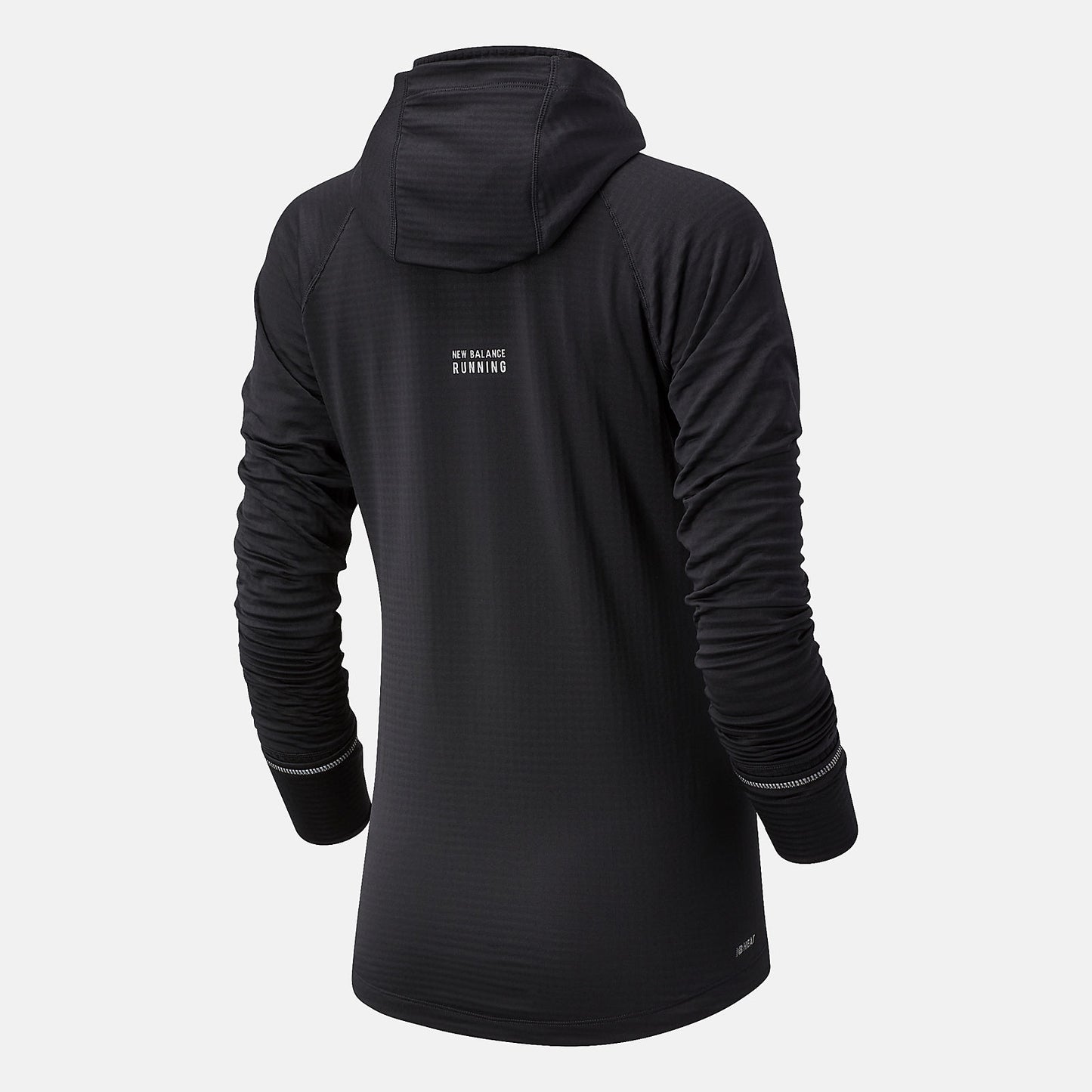 Black NYC Marathon NB Heat Grid Hoodie | New Balance Clothing