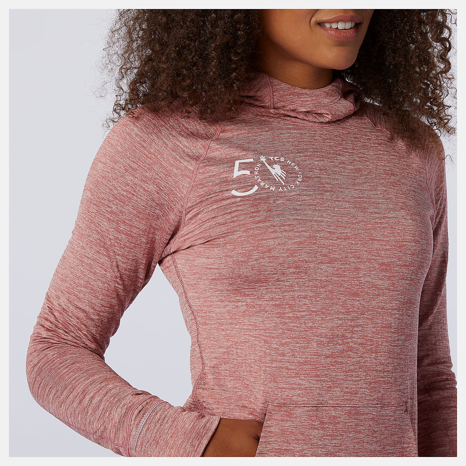 Off Road NYC Marathon NB Heat Grid Hoodie | New Balance Clothing