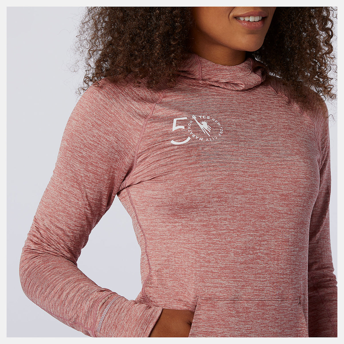 Off Road NYC Marathon NB Heat Grid Hoodie | New Balance Clothing