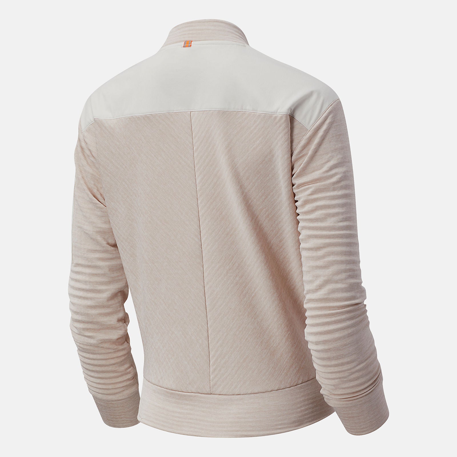 Sea Salt Heather NYC Marathon NB Heat Grid Long Sleeve | New Balance Clothing
