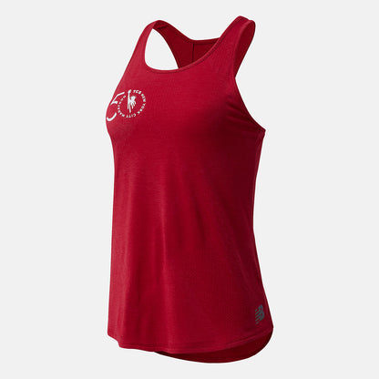 Neo Crimson NYC Marathon Q Speed Fuel Jacquard Tank | New Balance Clothing