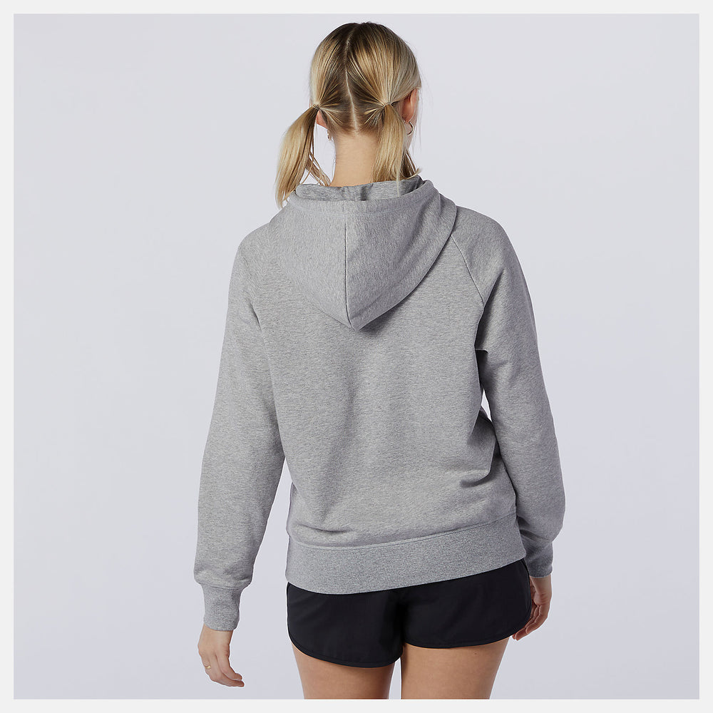 Athletic Grey NB Essentials Pullover Hoodie | New Balance Clothing