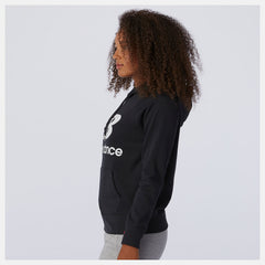 Black NB Essentials Pullover Hoodie | New Balance Clothing