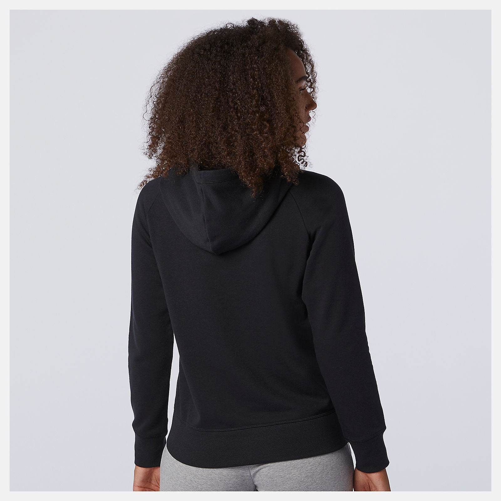 Black NB Essentials Pullover Hoodie | New Balance Clothing