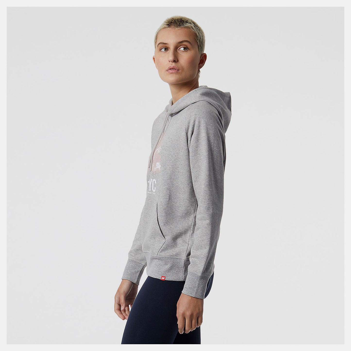Athletic Grey NYC Marathon Essentials Pullover Hoodie | New Balance Clothing