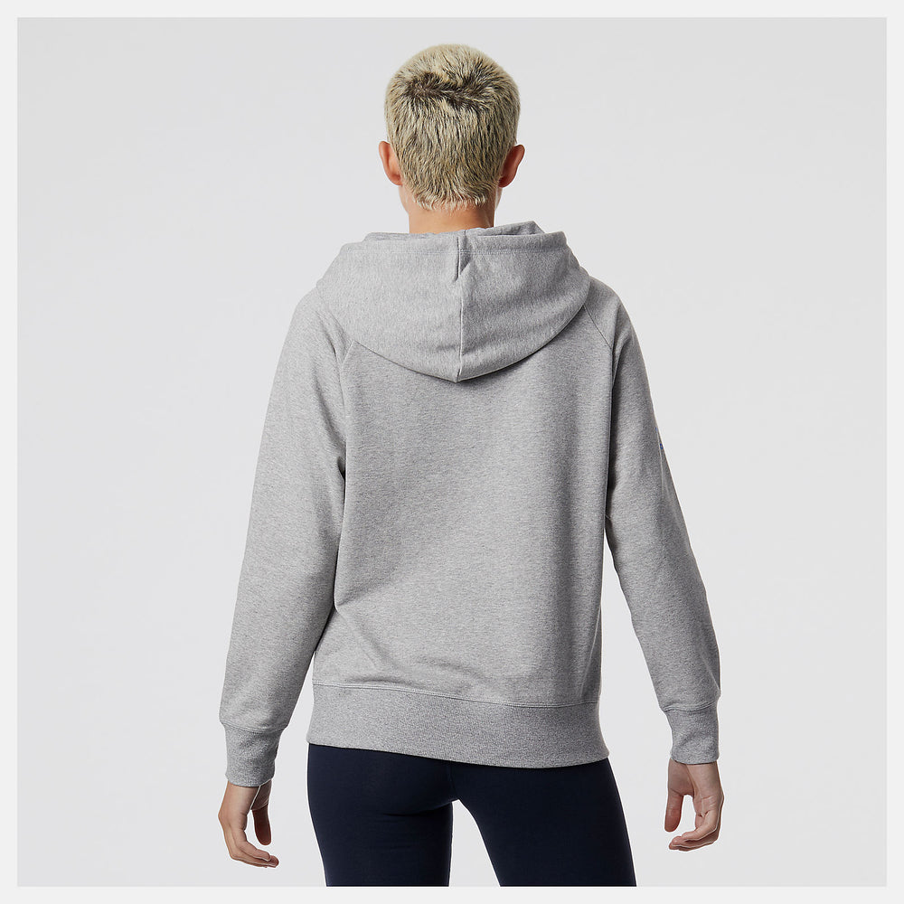 Athletic Grey NYC Marathon Essentials Pullover Hoodie | New Balance Clothing