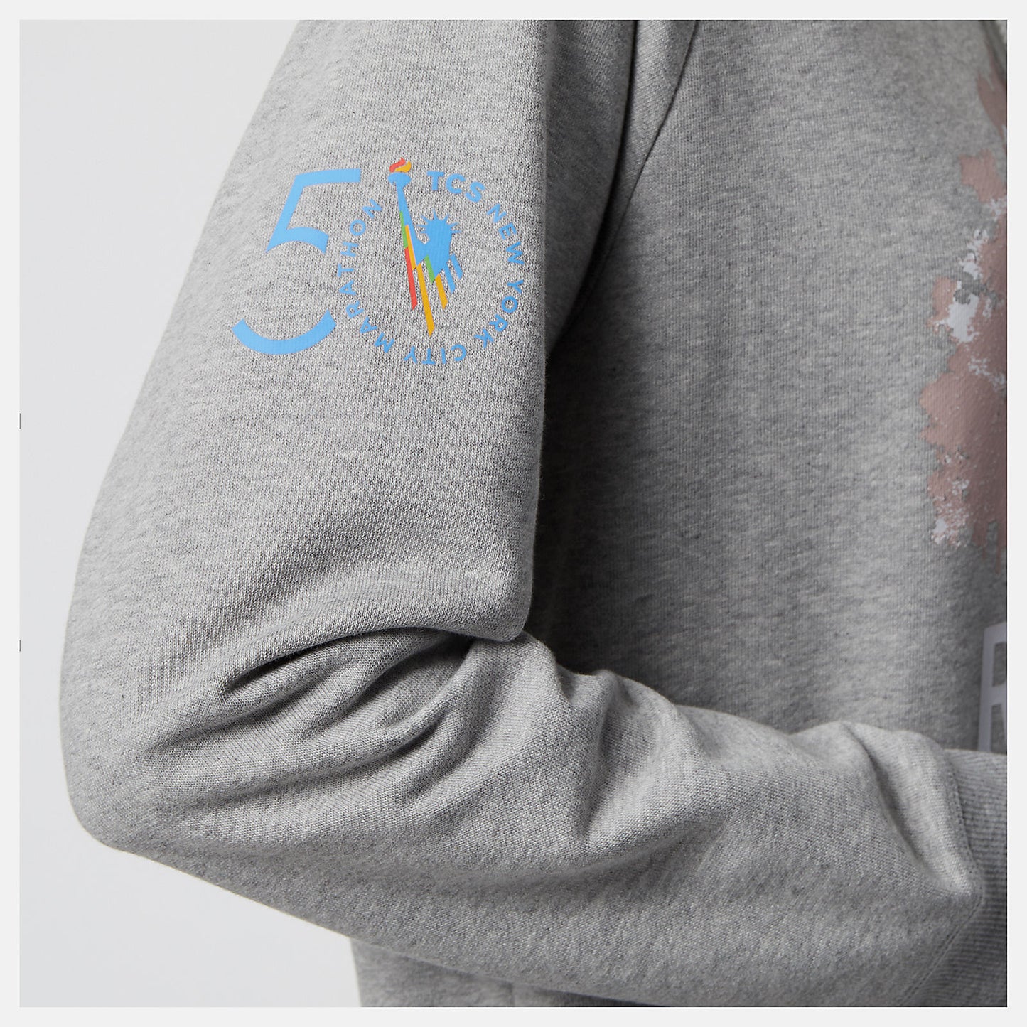 Athletic Grey NYC Marathon Essentials Pullover Hoodie | New Balance Clothing