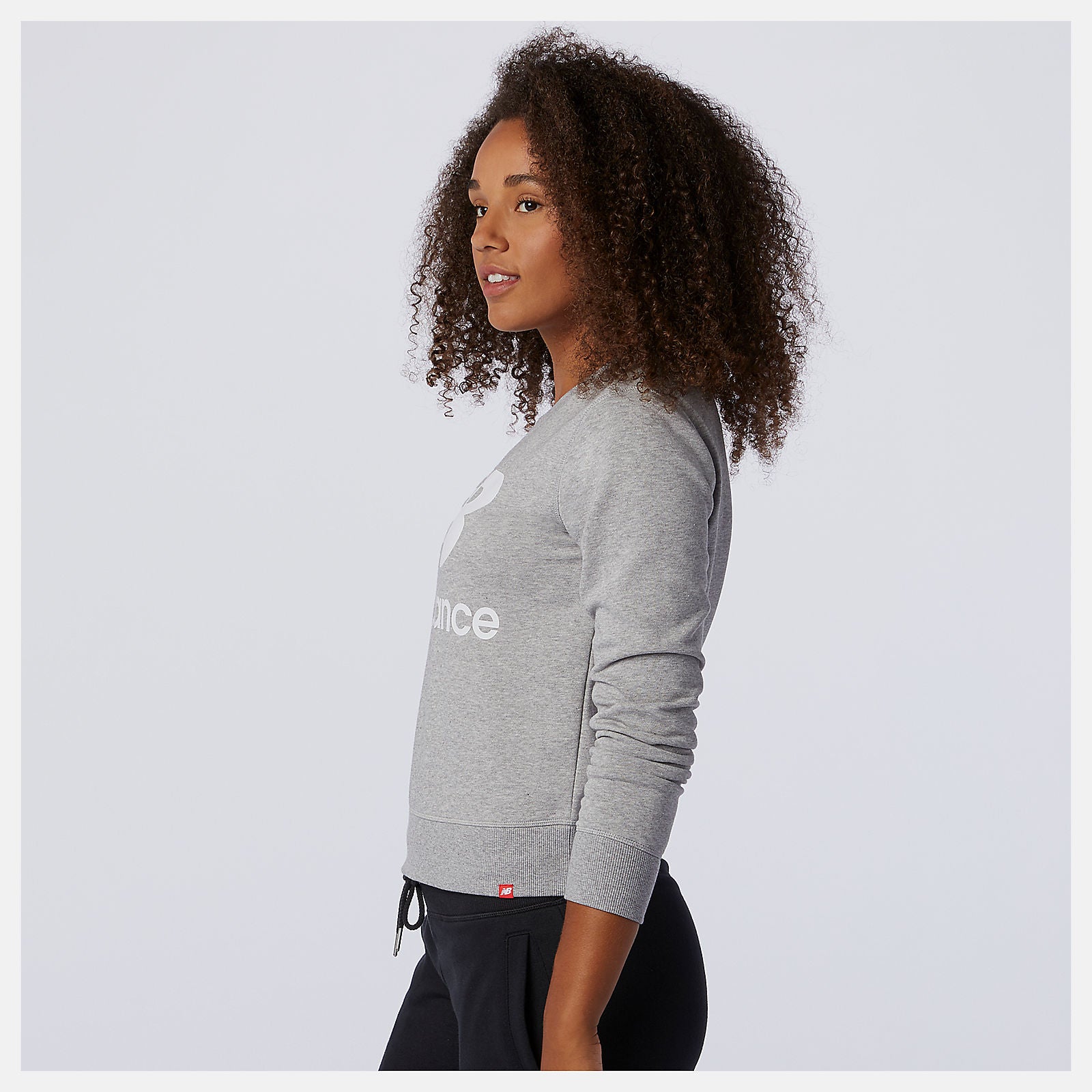 Athletic Grey Essentials Crew | New Balance Clothing