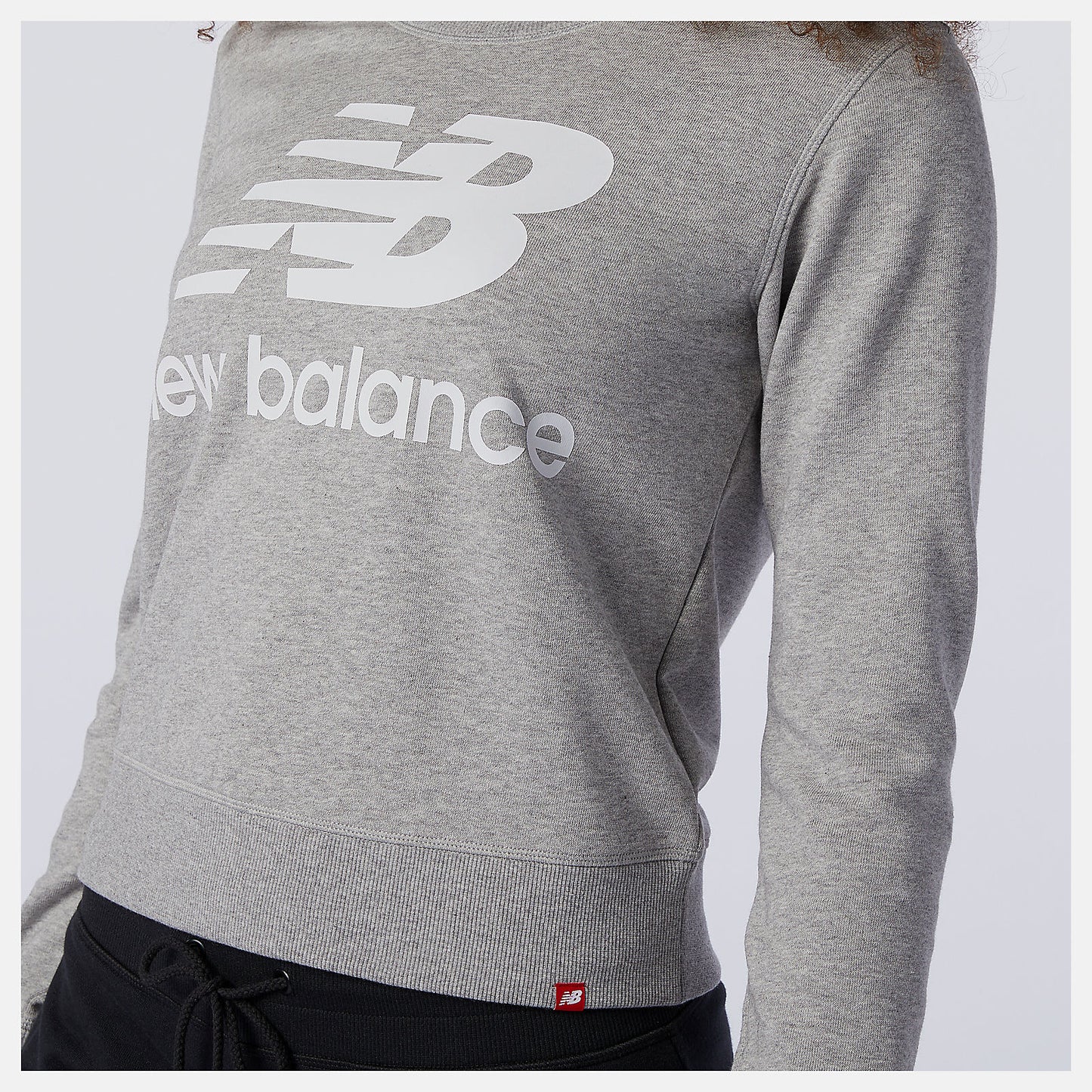 Athletic Grey Essentials Crew | New Balance Clothing