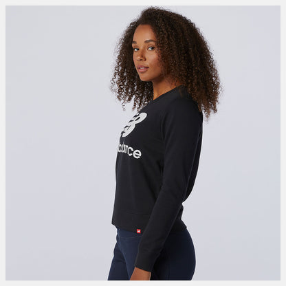 Black Essentials Crew | New Balance Clothing