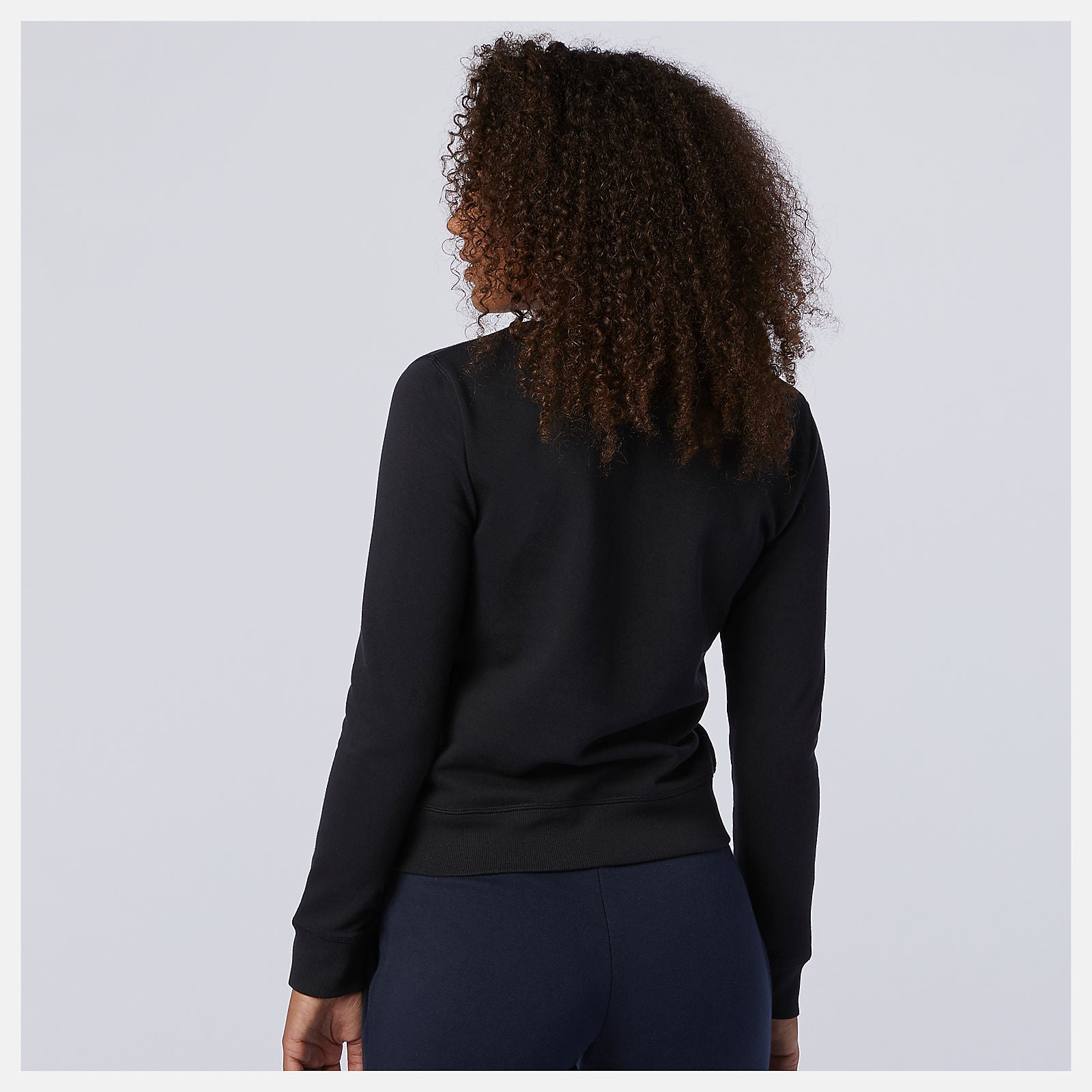 Black Essentials Crew | New Balance Clothing