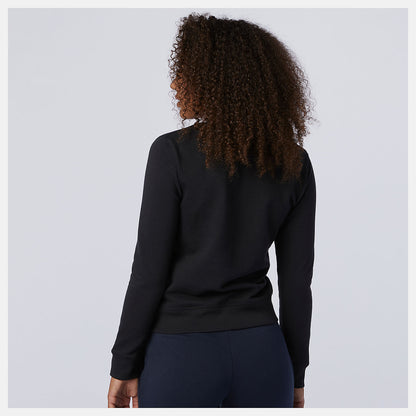 Black Essentials Crew | New Balance Clothing