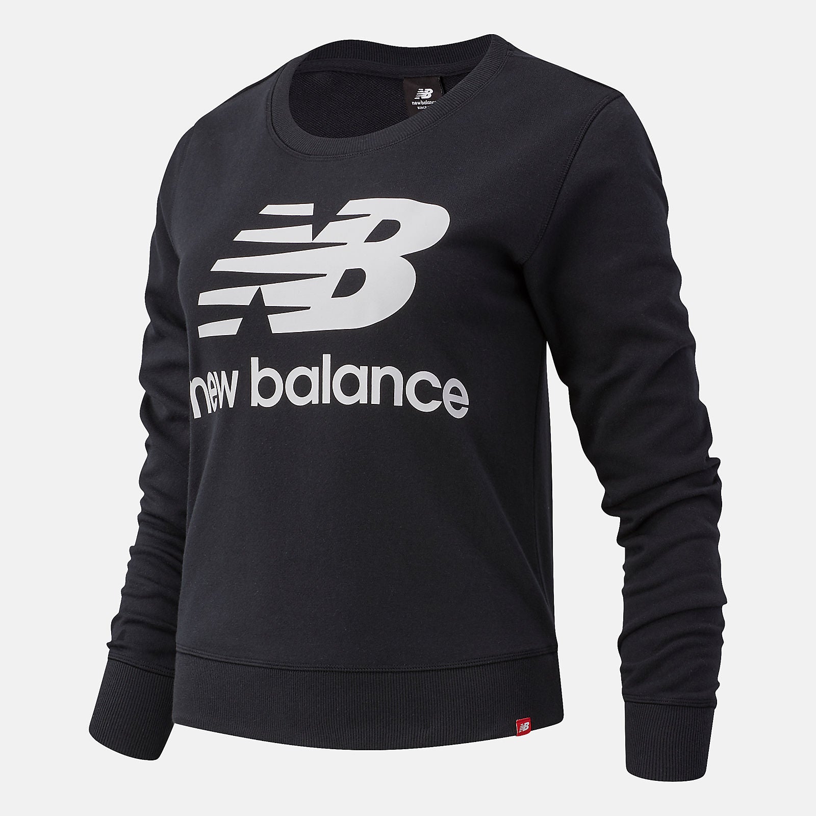 Black Essentials Crew | New Balance Clothing