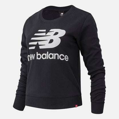 Black Essentials Crew | New Balance Clothing