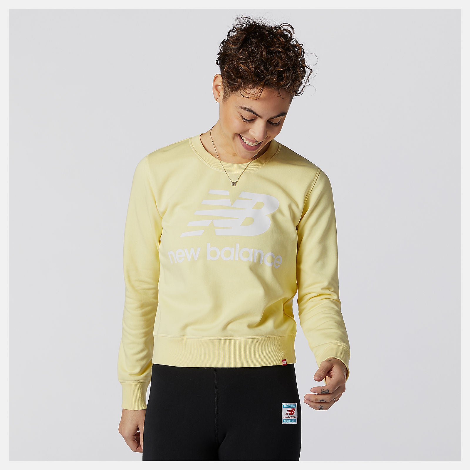 Lemon Haze Essentials Crew | New Balance Clothing