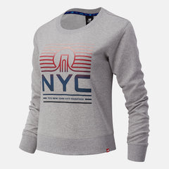 Athletic Grey NYC Marathon Essentials Crew | New Balance Clothing