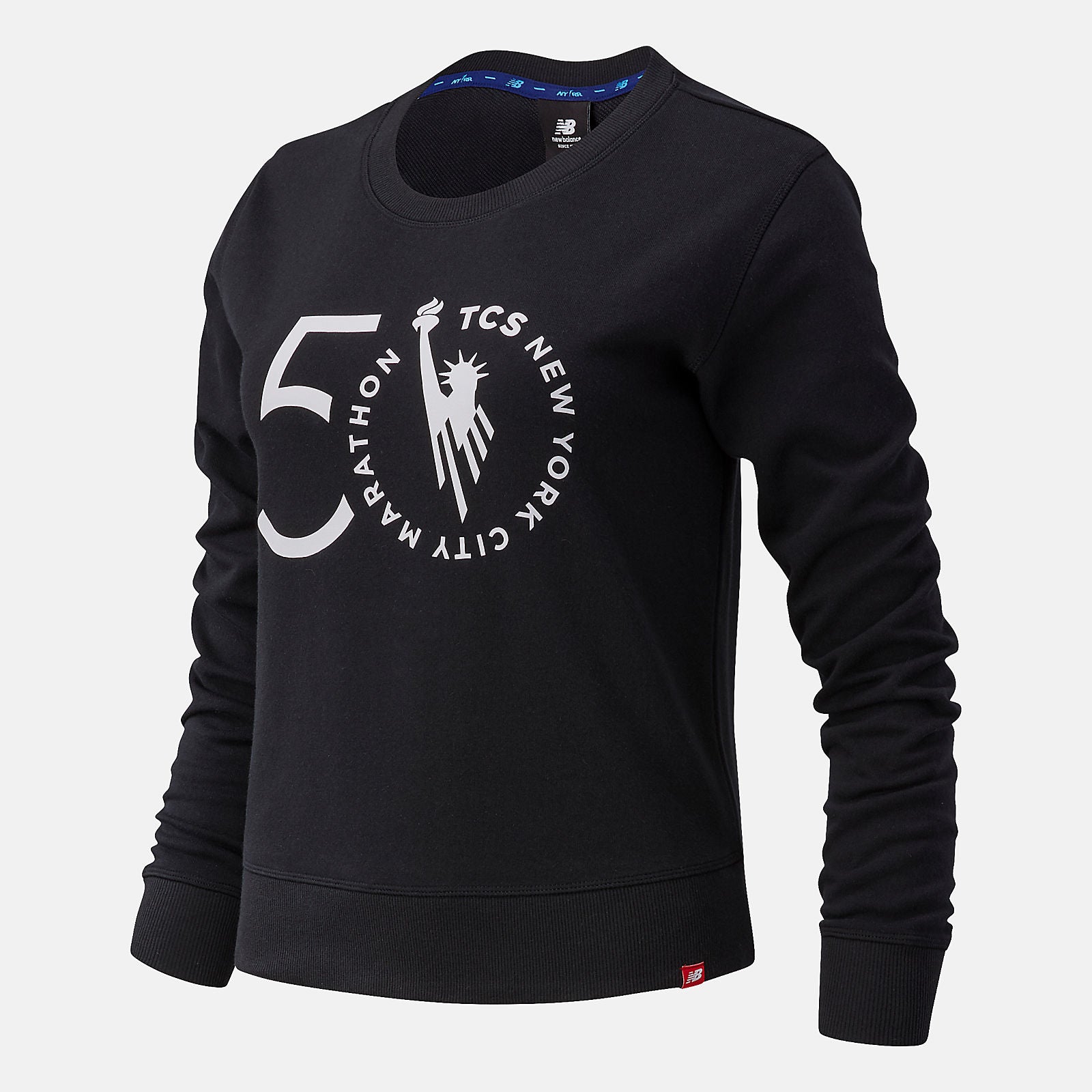 Black NYC Marathon Essentials Crew | New Balance Clothing