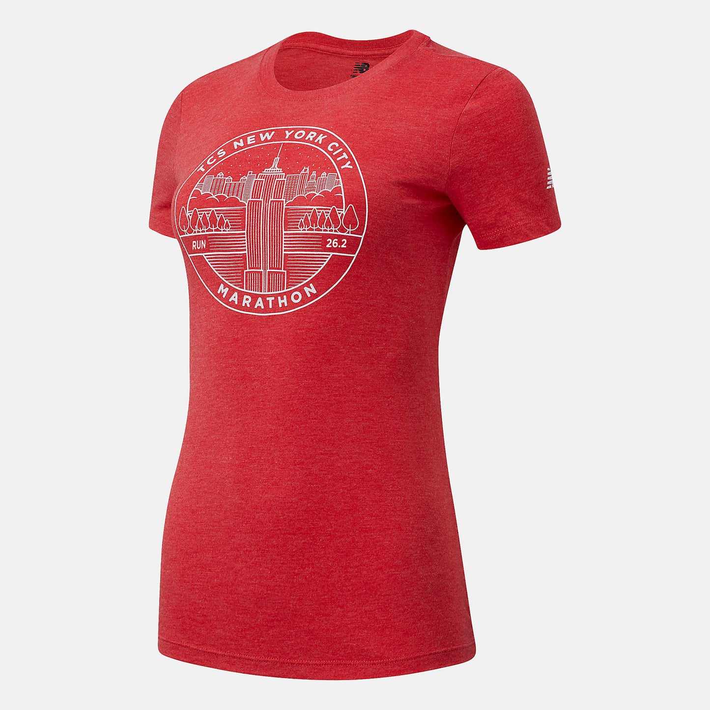 Team Red Inline NYC Marathon Park/NYC Badge | New Balance Clothing