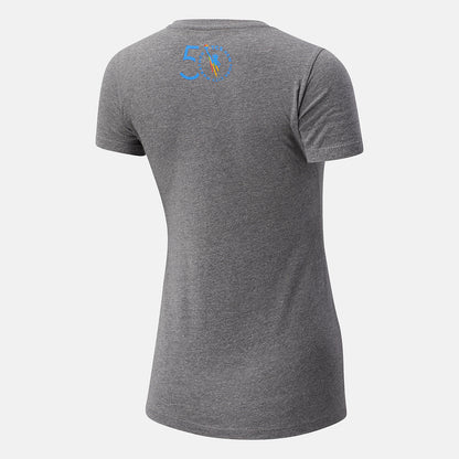 Athletic Grey NYC Marathon Run 26.2 Park Short Sleeve | New Balance Clothing