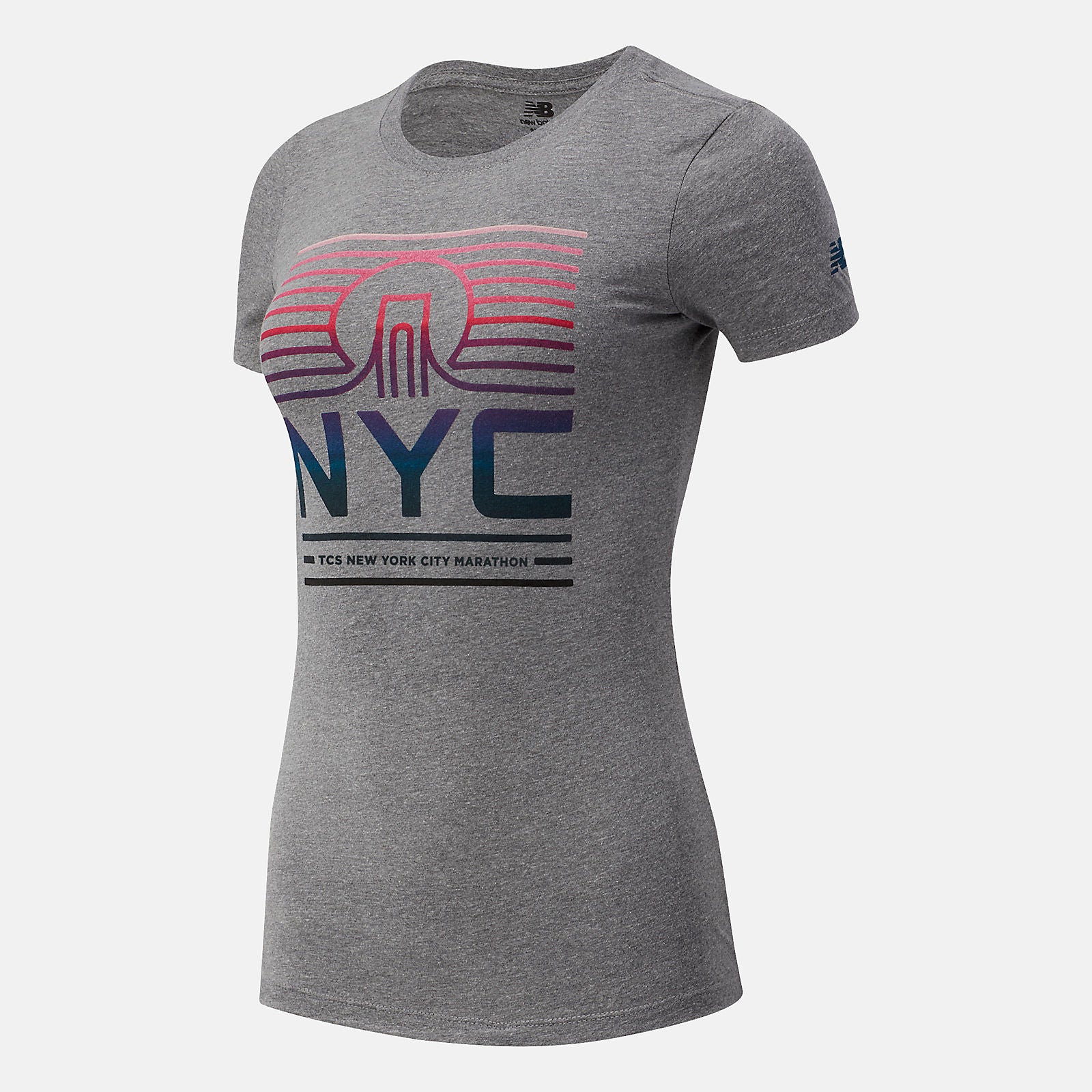 Athletic Grey NYC Marathon NYC Bridge | New Balance Clothing