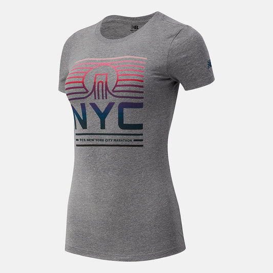 Athletic Grey NYC Marathon NYC Bridge | New Balance Clothing
