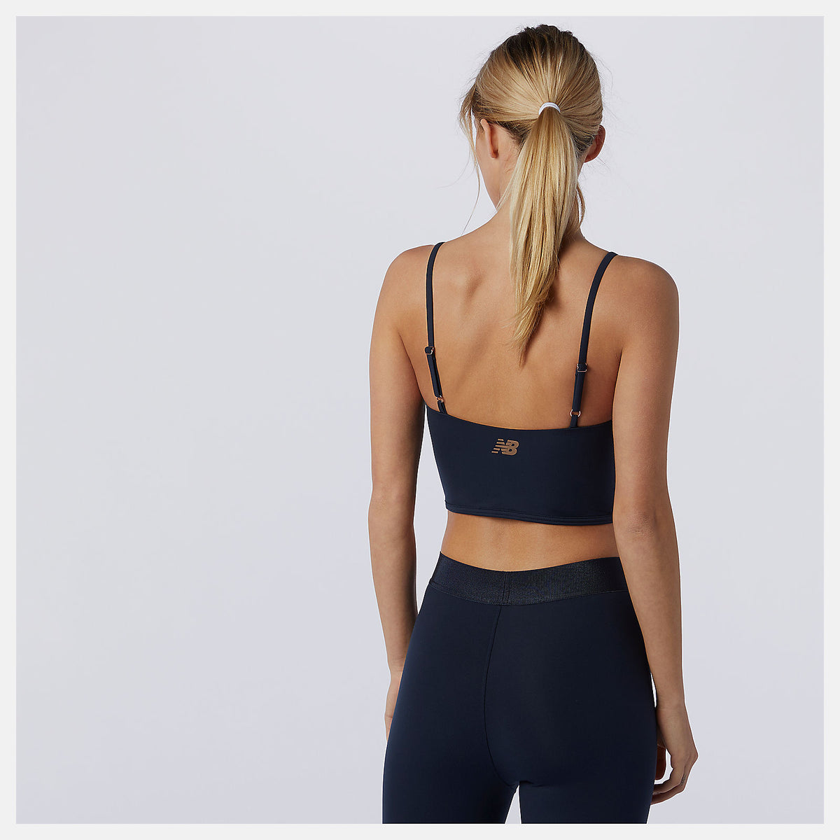 Captain Blue Determination NBSleek Crop Top | New Balance Clothing