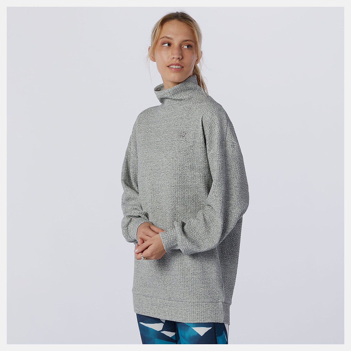 Athletic Grey Transform Springloft Pullover | New Balance Clothing