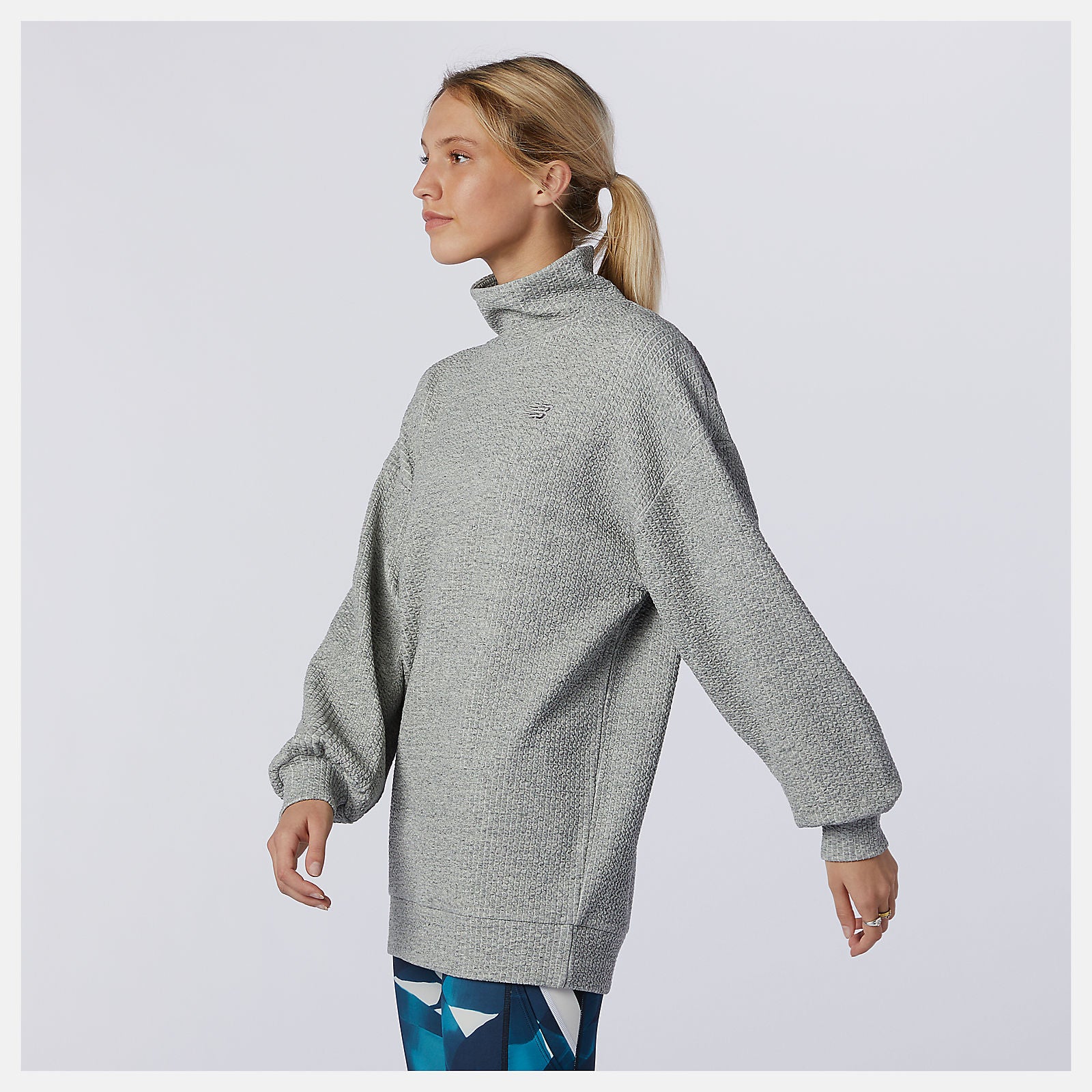 Athletic Grey Transform Springloft Pullover | New Balance Clothing