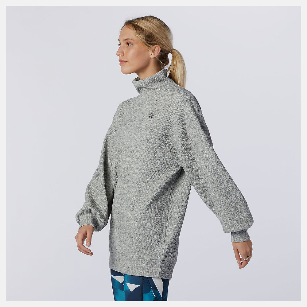 Athletic Grey Transform Springloft Pullover | New Balance Clothing