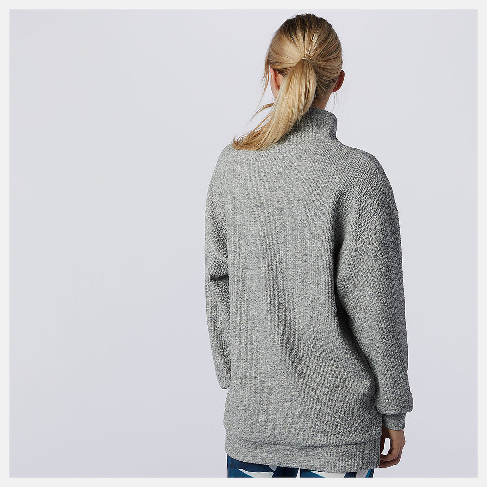 Athletic Grey Transform Springloft Pullover | New Balance Clothing