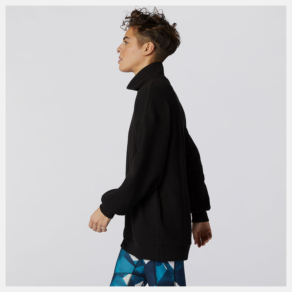 Black Transform Springloft Pullover | New Balance Clothing