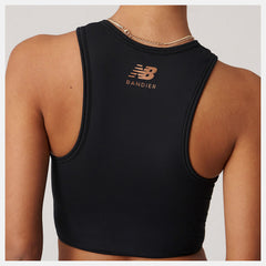 Black Bandier Corset Tank | New Balance Clothing