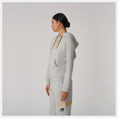 Athletic Grey Bandier Fleece Hoodie | New Balance Clothing