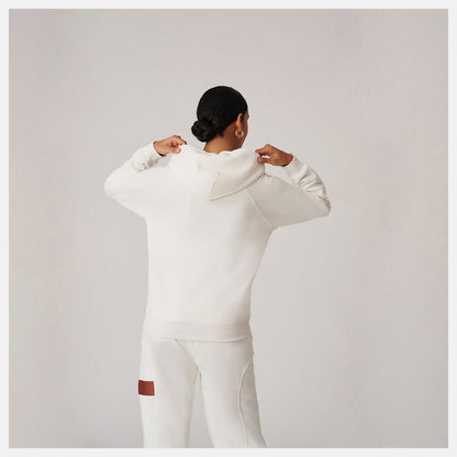 Sea Salt Bandier Fleece Hoodie | New Balance Clothing