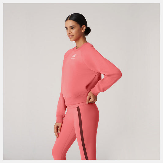 Watermelon Bandier Fleece Crew | New Balance Clothing