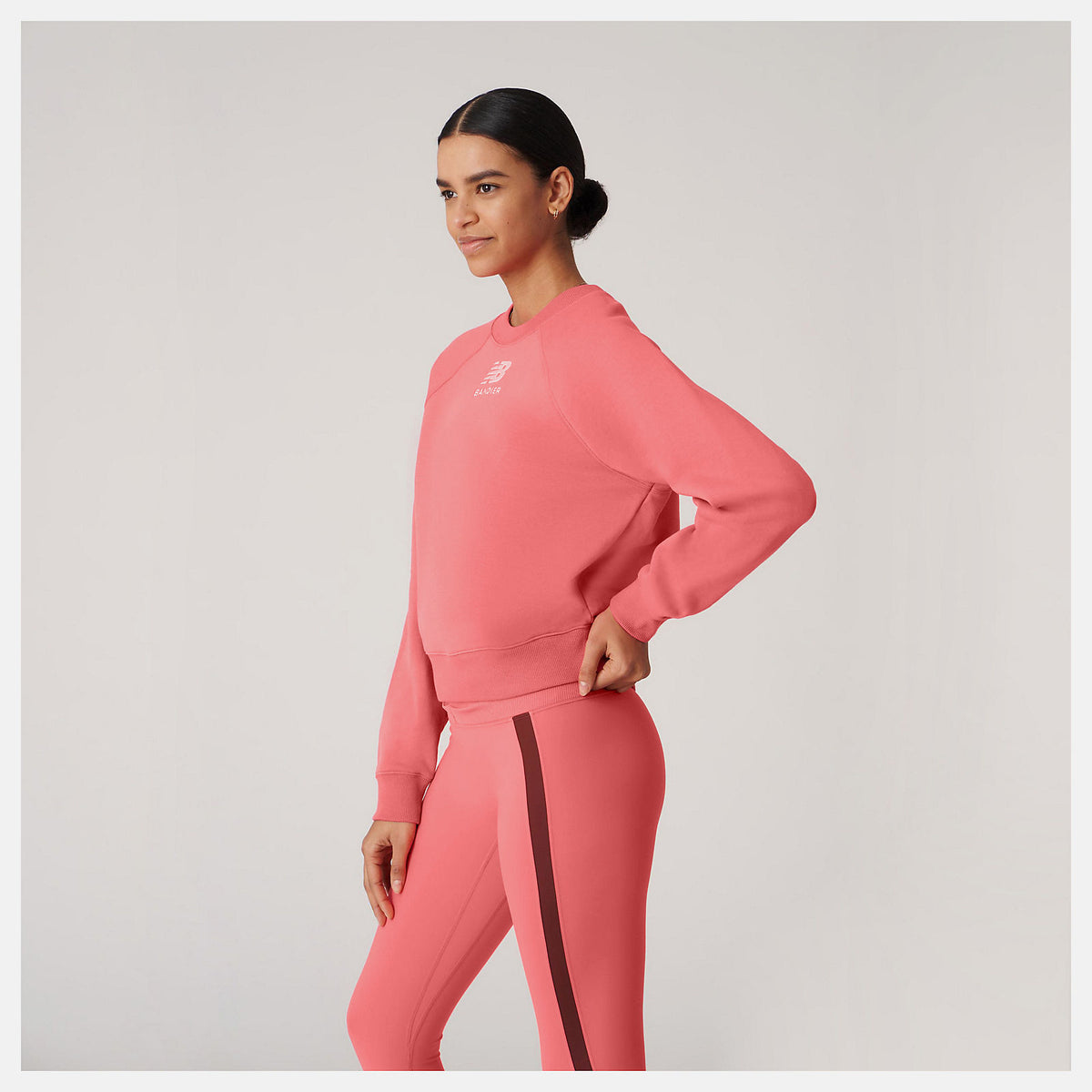 Watermelon Bandier Fleece Crew | New Balance Clothing
