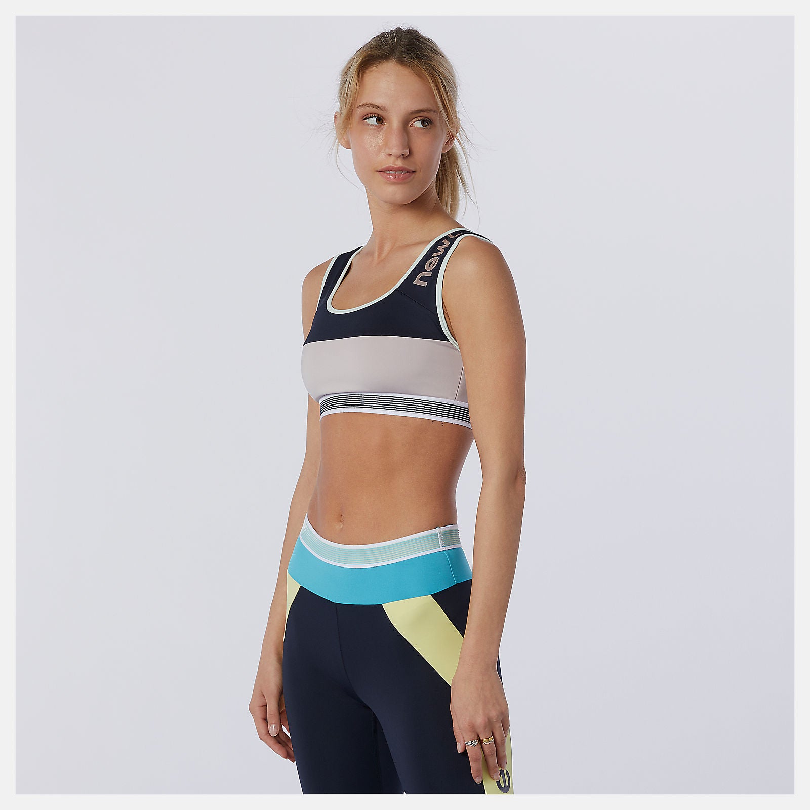 Logwood Achiever Remix Crop Top | New Balance Clothing