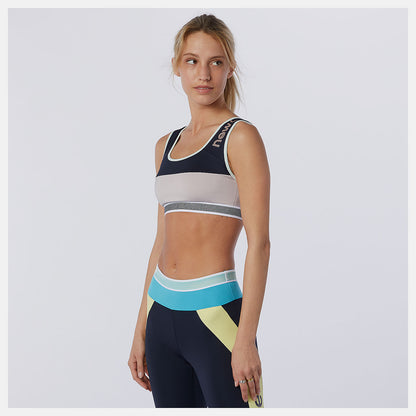 Logwood Achiever Remix Crop Top | New Balance Clothing